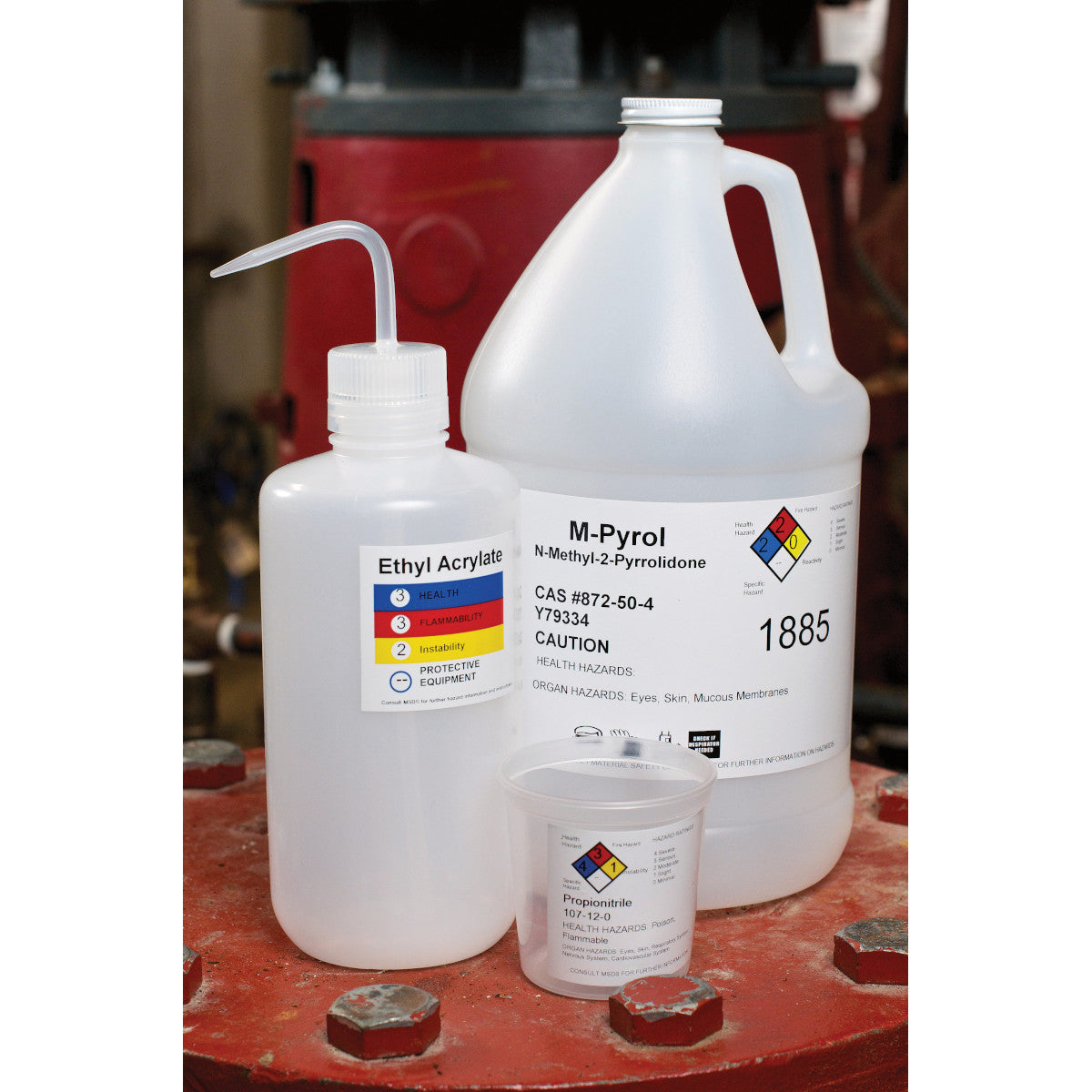 Brady B30-246-595-HMIG Pre-Printed Right-To-Know Chemical Labels For Bbp3X/S3Xxx/I3300 Printers 142046