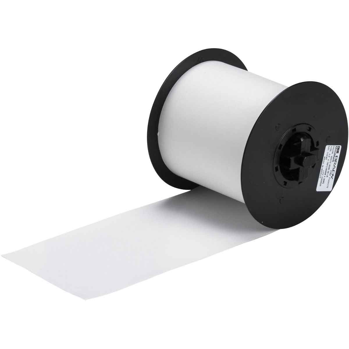 Brady MINIMARK B-595 100 mm White Minimark Indoor/Outdoor Vinyl Tape 113182