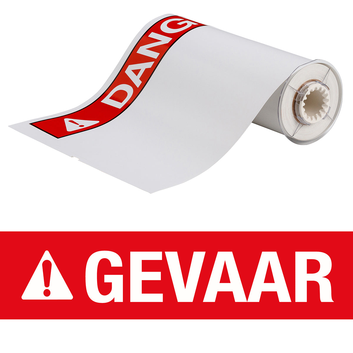 Brady B85-254x356-7569-AN-GEVAAR Bbp85 Die Cuts - Vinyl 254X356 Ge Vaar 140894