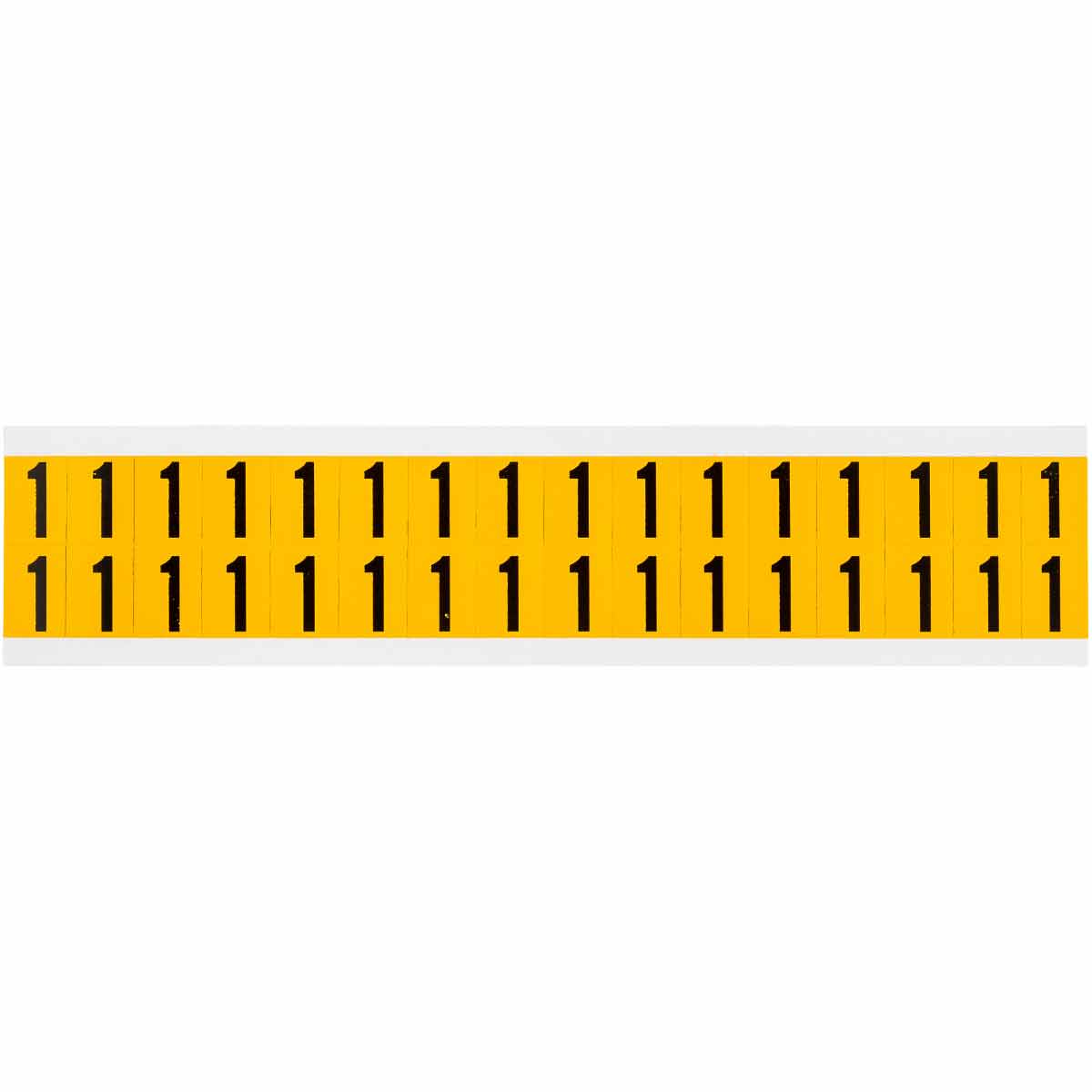 Brady 1520-1 Identical numbers and letters on one card for indoor and outdoor use 044001