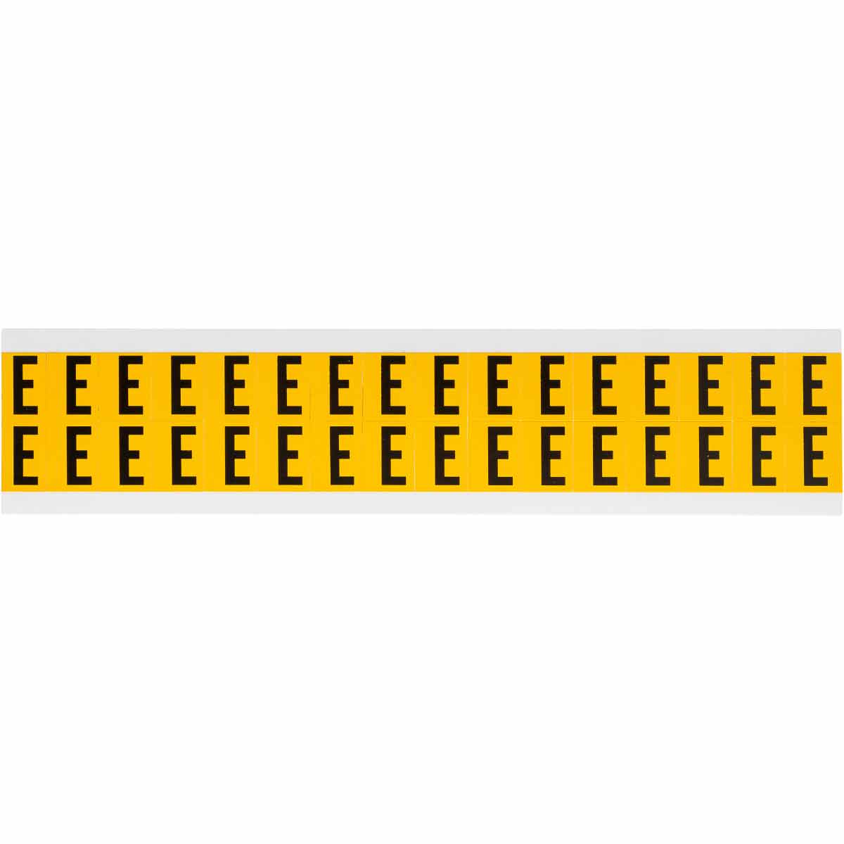 Brady 1520-E Identical numbers and letters on one card for indoor and outdoor use 044014