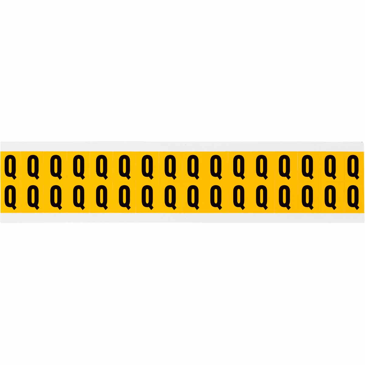 Brady 1520-Q Identical numbers and letters on one card for indoor and outdoor use 044026