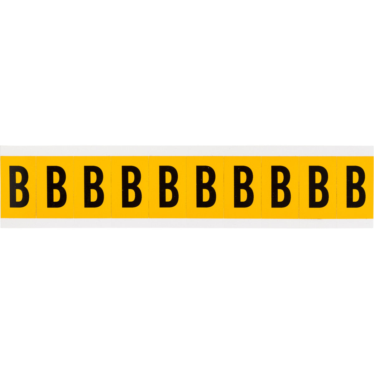 Brady 1530-B Identical numbers and letters on one card for indoor and outdoor use 015311