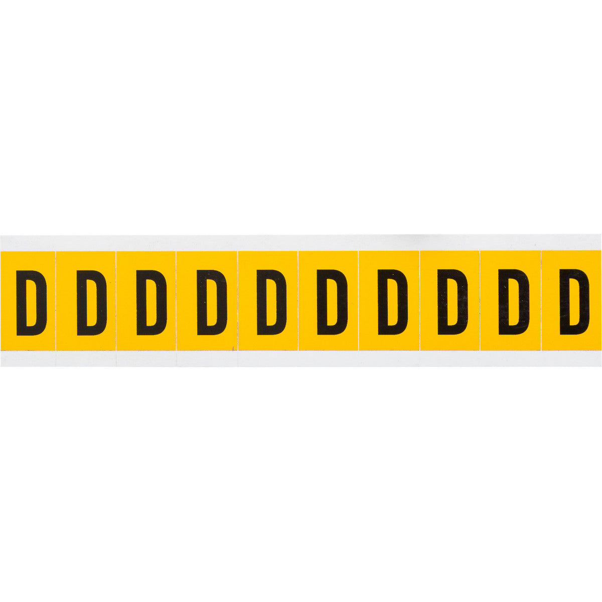 Brady 1530-D Identical numbers and letters on one card for indoor and outdoor use 015313