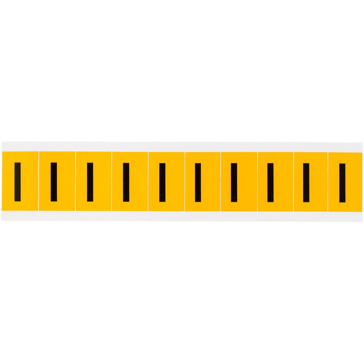 Brady 1530-I Identical numbers and letters on one card for indoor and outdoor use 015318