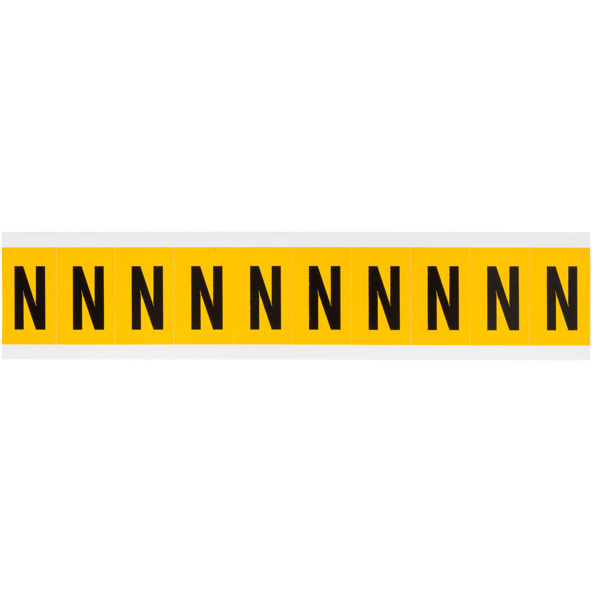 Brady 1530-N Identical numbers and letters on one card for indoor and outdoor use 015323