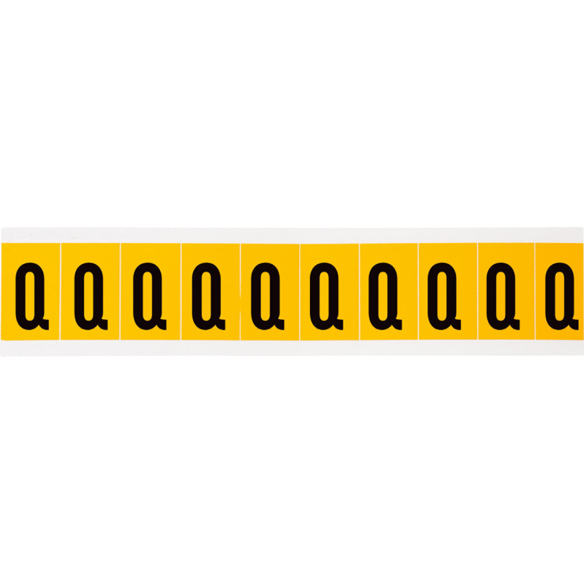 Brady 1530-Q Identical numbers and letters on one card for indoor and outdoor use 015326