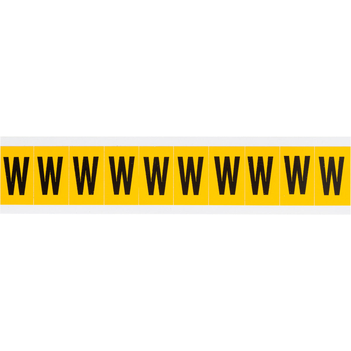 Brady 1530-W Identical numbers and letters on one card for indoor and outdoor use 015332