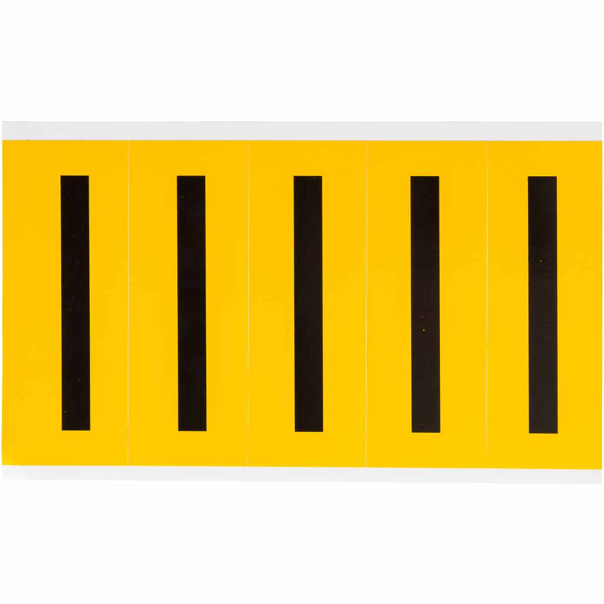 Brady 1560-I Identical numbers and letters on one card for indoor and outdoor use 097108