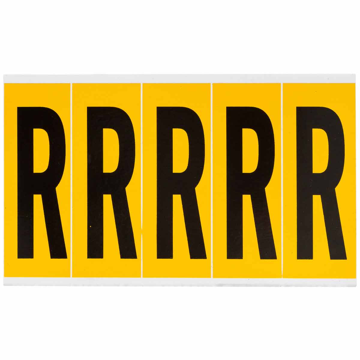 Brady 1560-R Identical numbers and letters on one card for indoor and outdoor use 097117