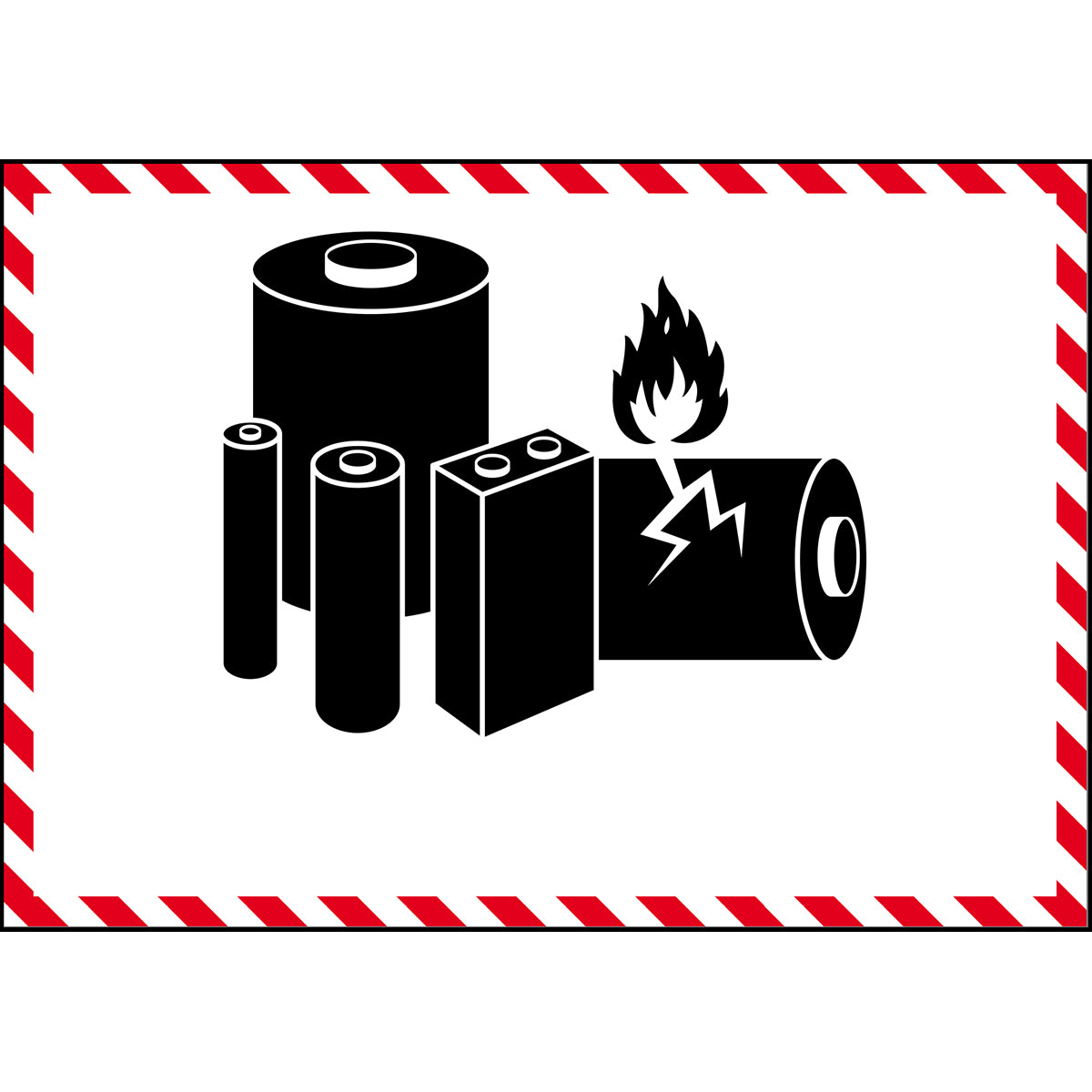 Brady T/Adr-Lbm/Nt/Pe/105X74/10 Transport Sign - ADR-LBM 198504