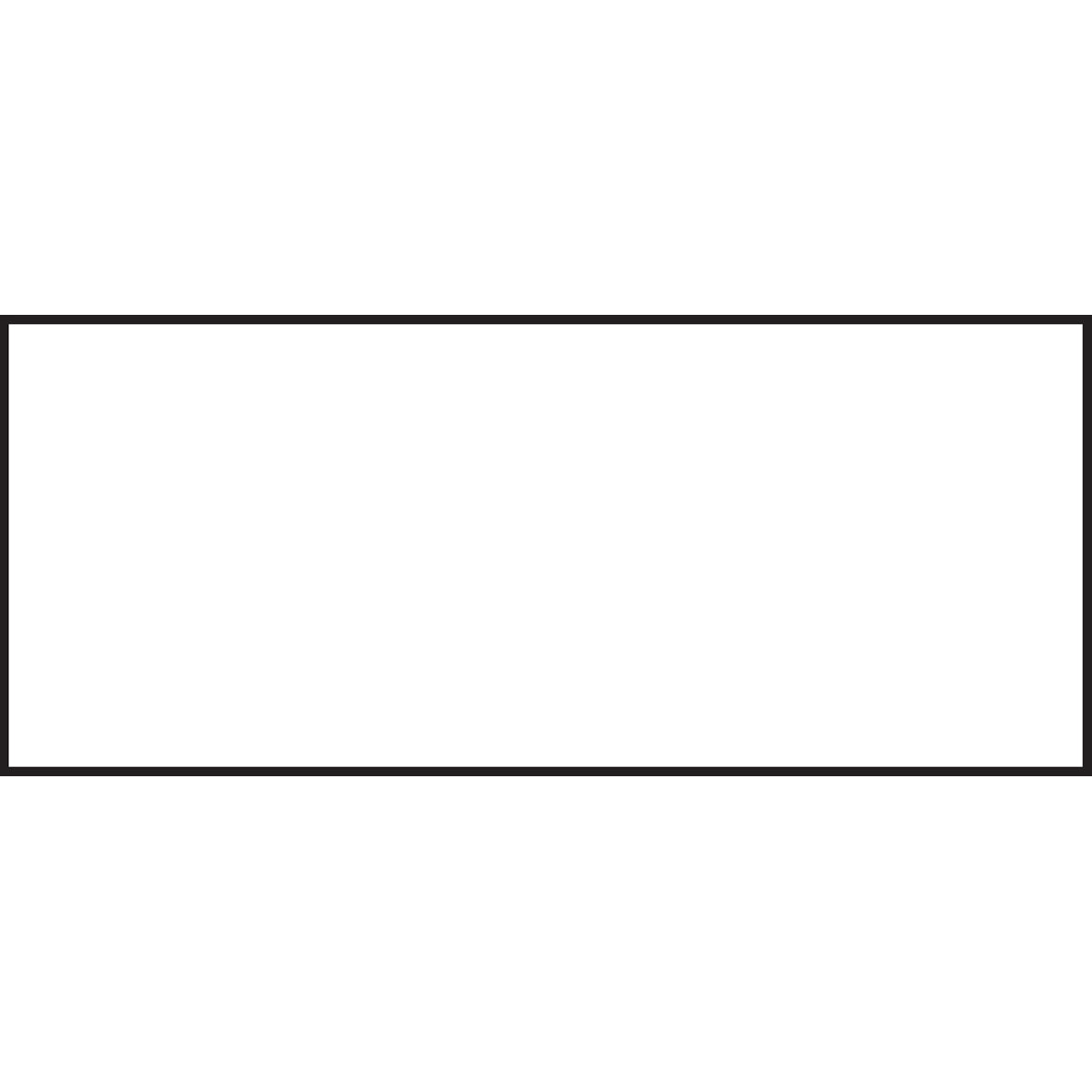 Brady WO F BLANK WHITE 38X16MM B-500 Logistics & Production Labels 230234