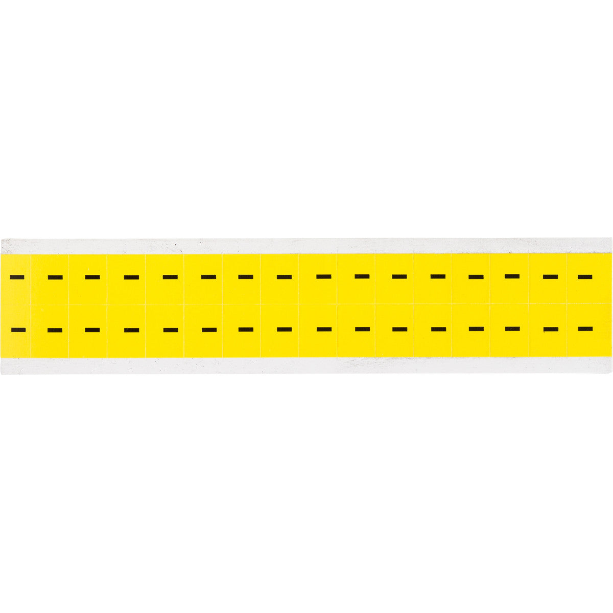 Brady 3420-DSH Identical numbers and letters on one card for indoor use 034237
