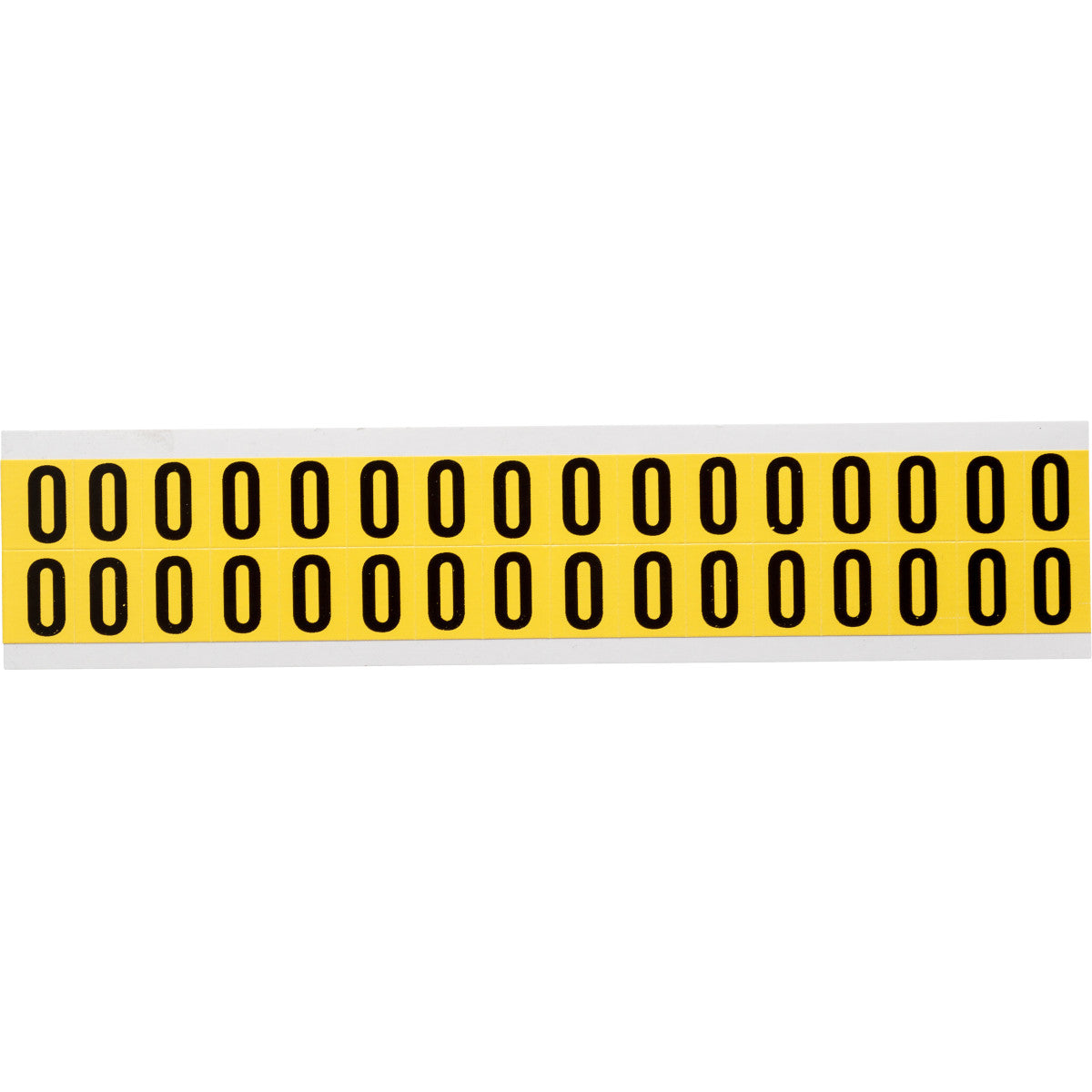 Brady 3420-O Identical numbers and letters on one card for indoor use 034225