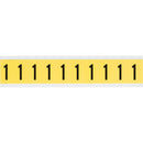Brady 3430-1 Identical numbers and letters on one card for indoor use 034301