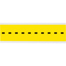 Brady 3440-DSH Identical numbers and letters on one card for indoor use 034437