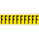 Brady 3440-F Identical numbers and letters on one card for indoor use 034416