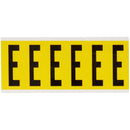 Brady 3450-E Identical numbers and letters on one card for indoor use 034515