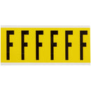 Brady 3450-F Identical numbers and letters on one card for indoor use 034516