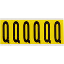 Brady 3450-Q Identical numbers and letters on one card for indoor use 034527