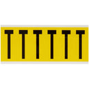 Brady 3450-T Identical numbers and letters on one card for indoor use 034530