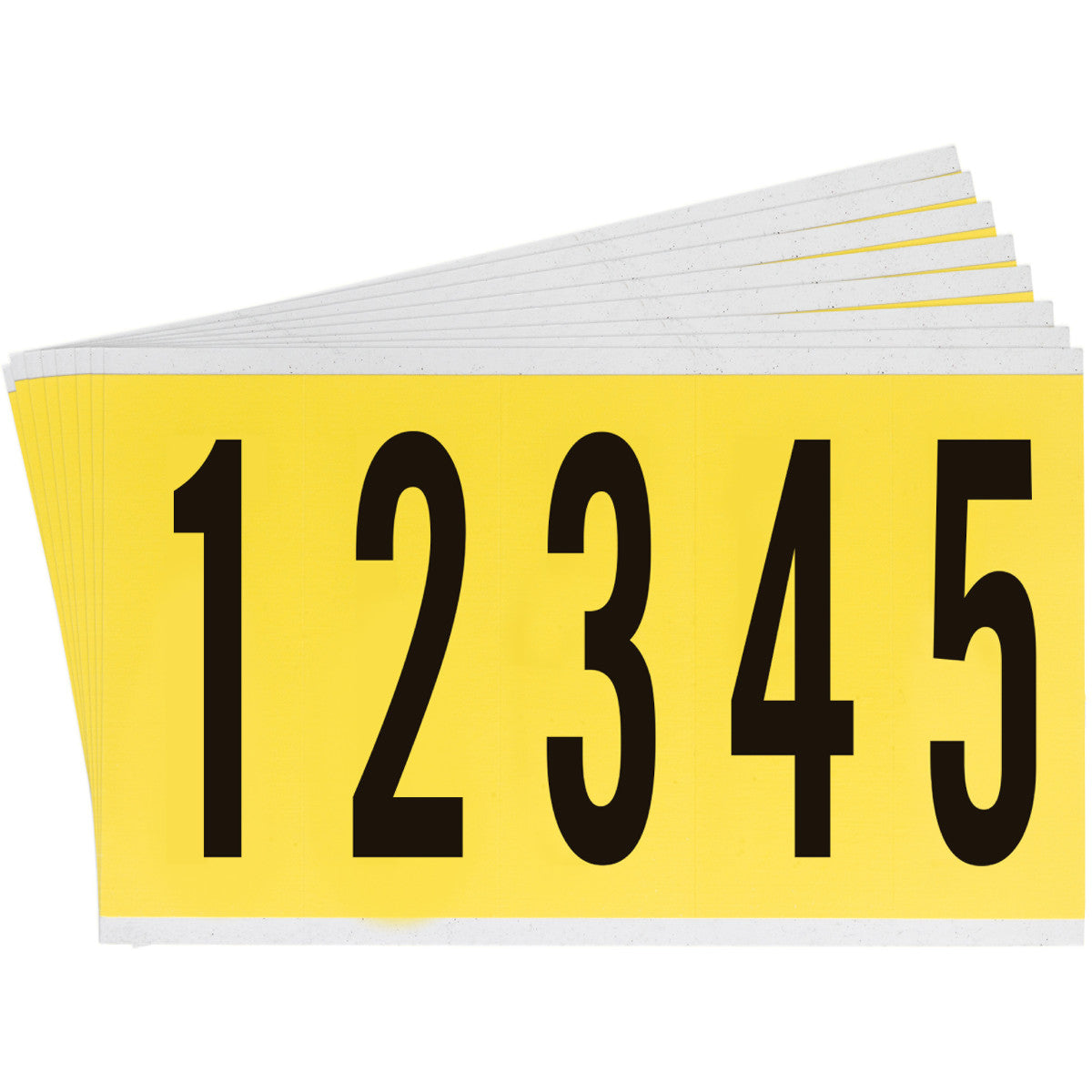 Brady 3460-# KIT Combination packs: assorted numbers on a dispenser card for internal use 034652