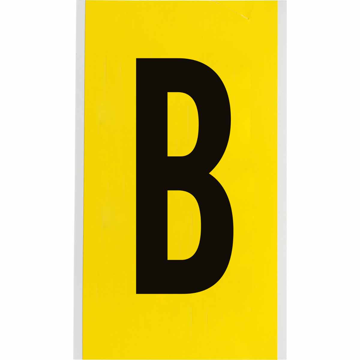 Brady 3470-A Identical numbers and letters on one card for indoor use 034711