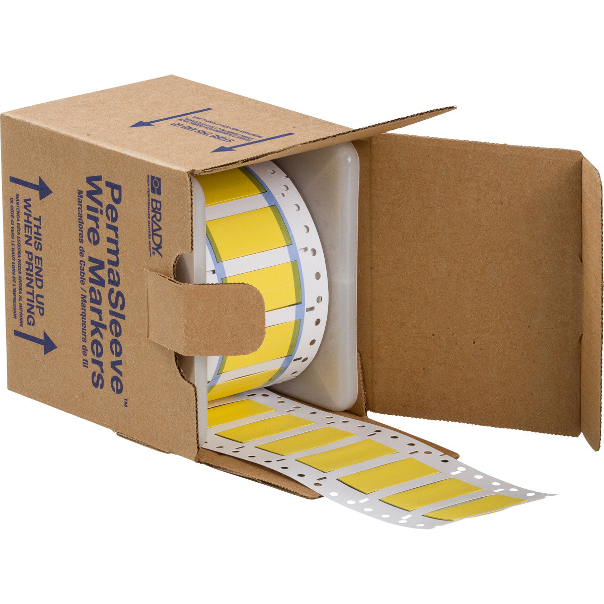 Brady PS-500-2-YL-S PermaSleeve Wire Marking Sleeves 112537