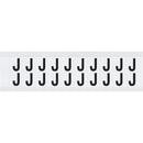 Brady 9712-J Identical numbers and letters on one card for indoor and outdoor use 912323