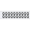 Brady 9712-Q Identical numbers and letters on one card for indoor and outdoor use 912315