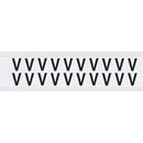 Brady 9712-V Identical numbers and letters on one card for indoor and outdoor use 912310