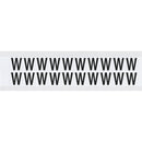 Brady 9712-W Identical numbers and letters on one card for indoor and outdoor use 912309