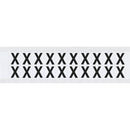Brady 9712-X Identical numbers and letters on one card for indoor and outdoor use 912308