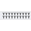 Brady 9712-Y Identical numbers and letters on one card for indoor and outdoor use 912307