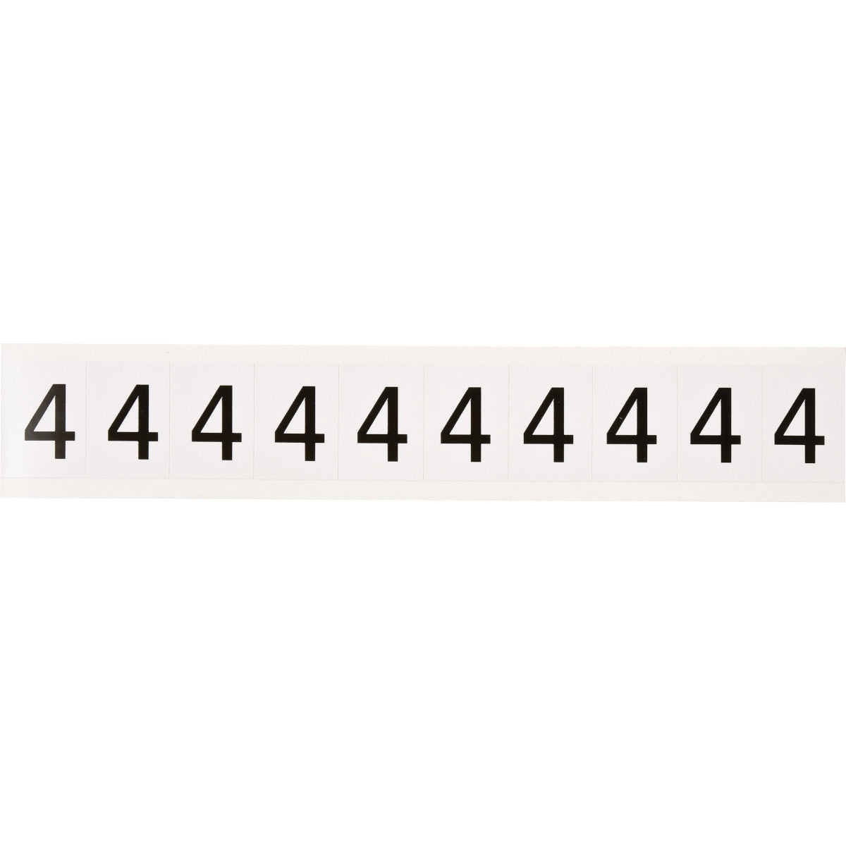 Brady 9713-4 Identical numbers and letters on one card for indoor and outdoor use 912301