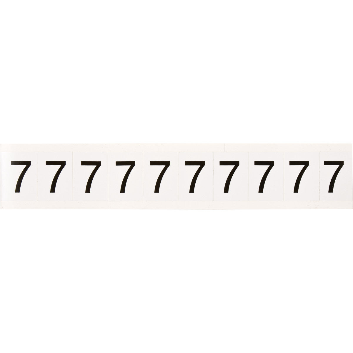 Brady 9713-7 Identical numbers and letters on one card for indoor and outdoor use 912298