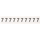 Brady 9713-7 Identical numbers and letters on one card for indoor and outdoor use 912298