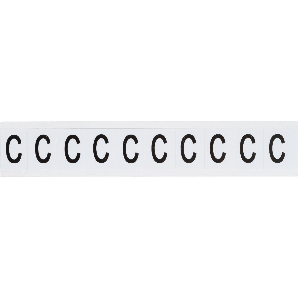 Brady 9713-C Identical numbers and letters on one card for indoor and outdoor use 912293