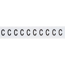 Brady 9713-C Identical numbers and letters on one card for indoor and outdoor use 912293