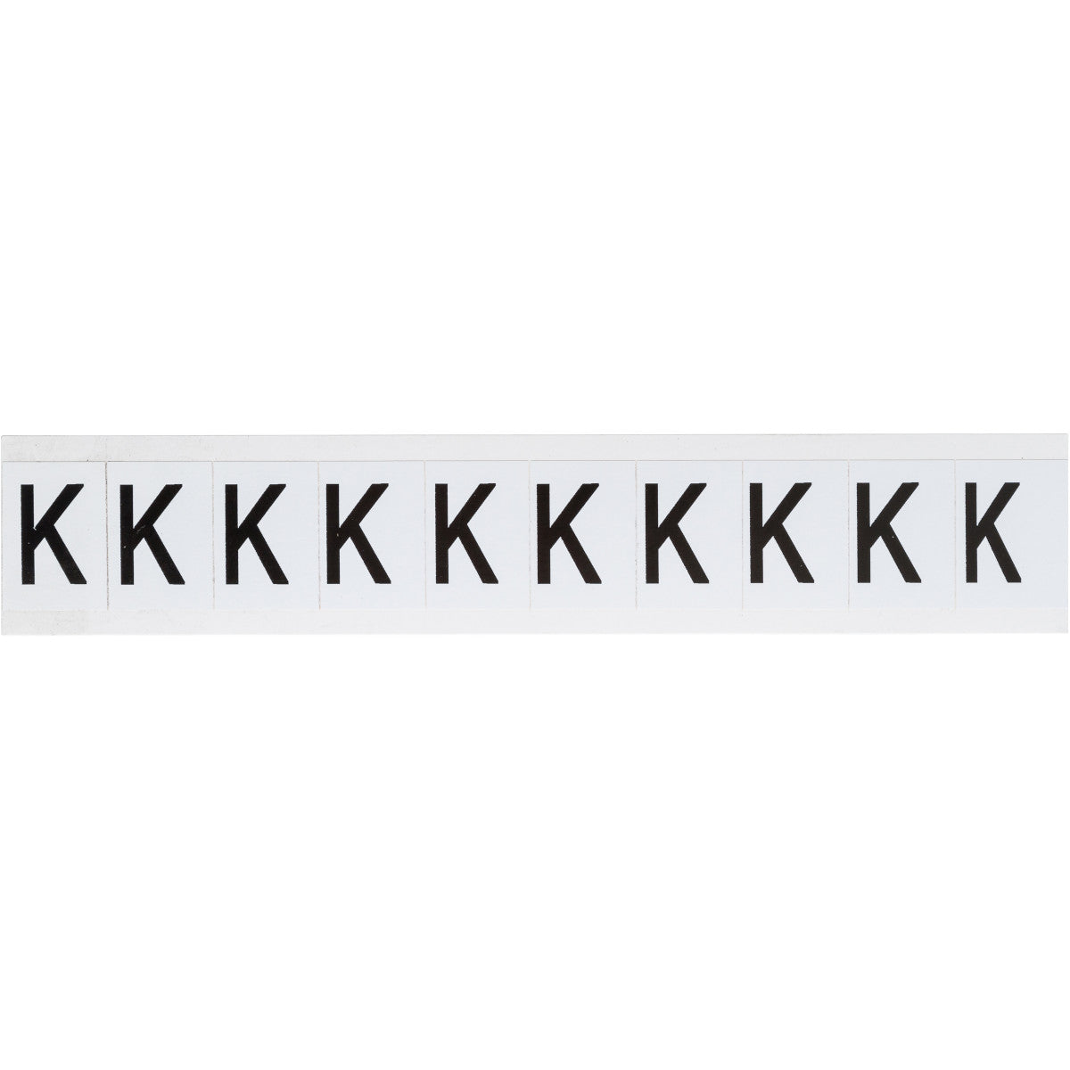 Brady 9713-K Identical numbers and letters on one card for indoor and outdoor use 912284