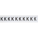 Brady 9713-K Identical numbers and letters on one card for indoor and outdoor use 912284