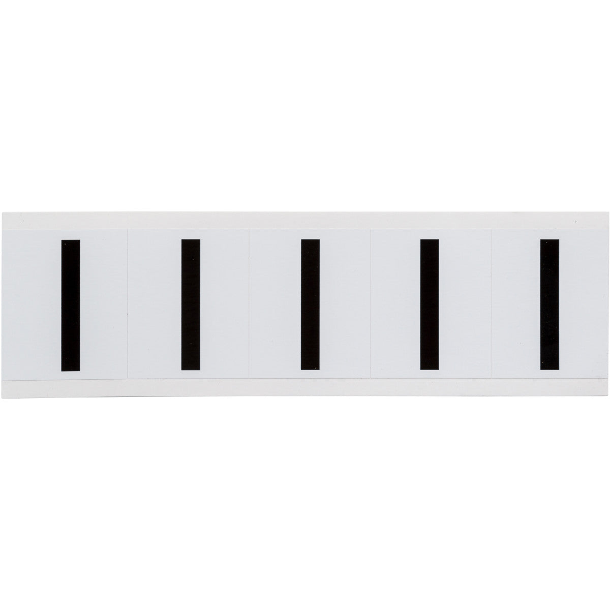 Brady 9714-I Identical numbers and letters on one card for indoor and outdoor use 097690