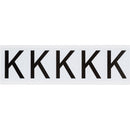 Brady 9714-K Identical numbers and letters on one card for indoor and outdoor use 097692