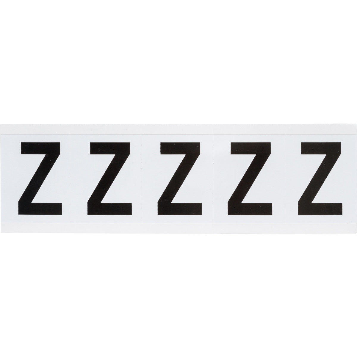 Brady 9714-Z Identical numbers and letters on one card for indoor and outdoor use 097026