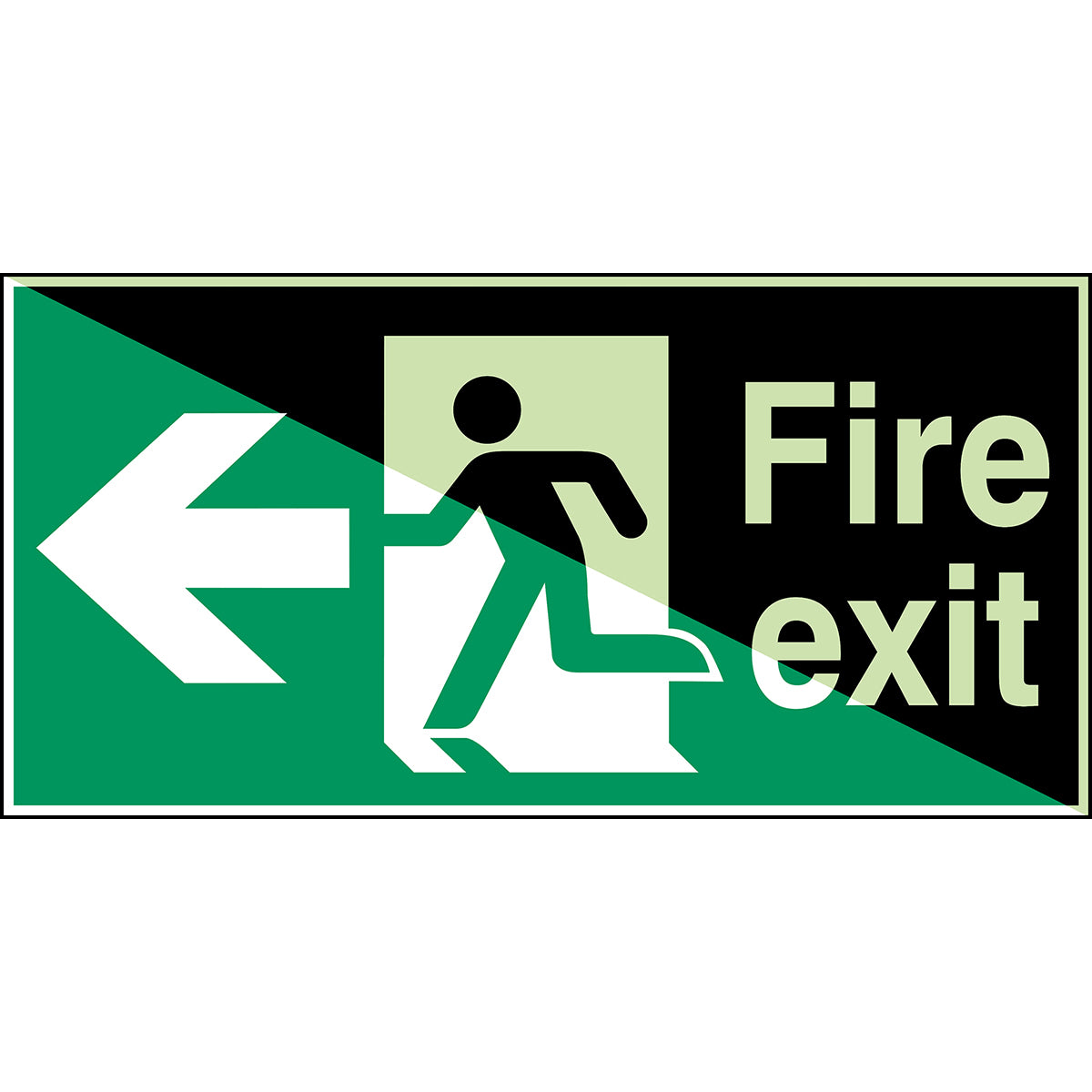 Brady E/A270/E001/En30-Alu-Pholumc-300X150/1-B Glow-in-the-dark safety sign 834211