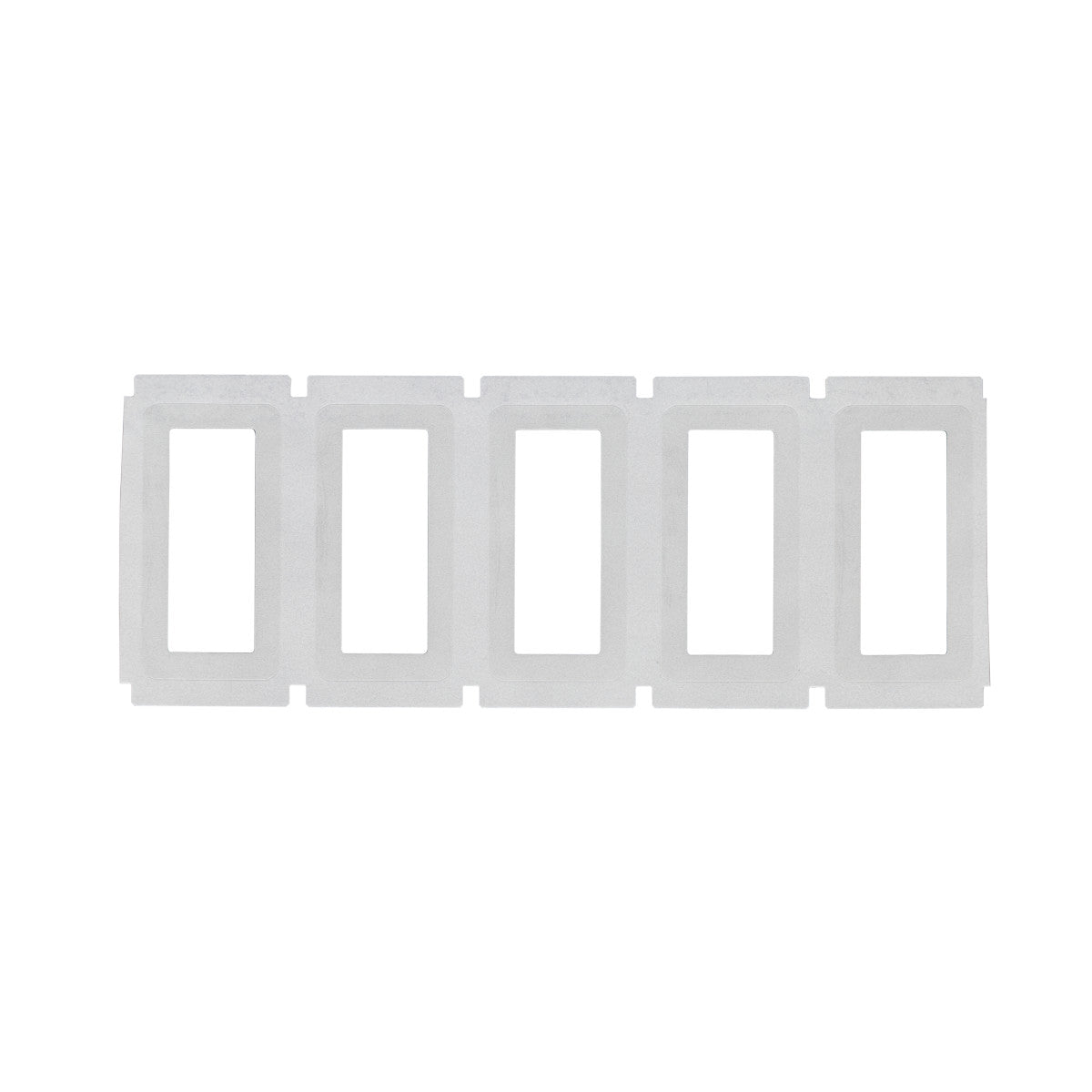 Brady B33-383-711 A clear polyester label with a clear adhesive border 176198