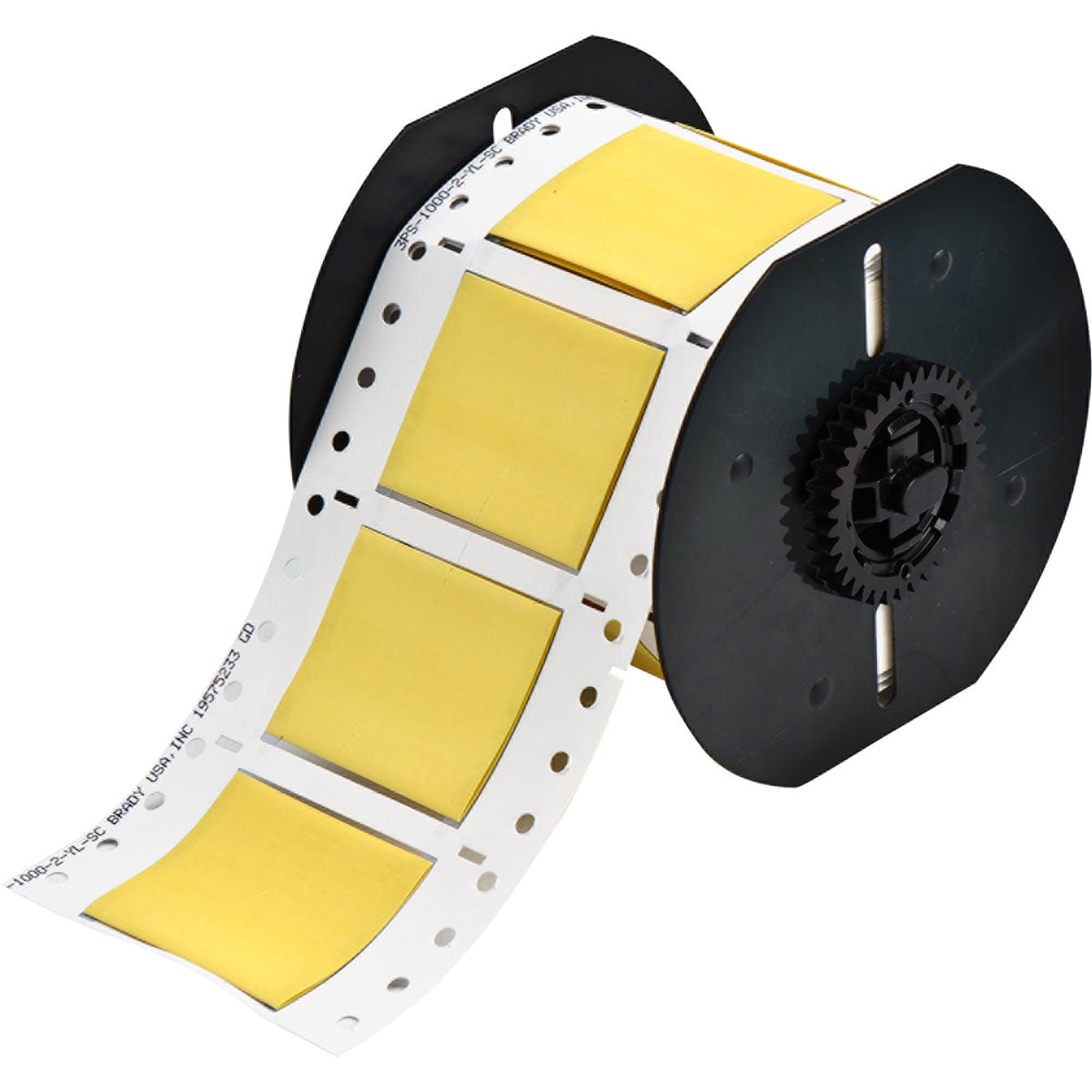 Brady B33D-1000-2-7641Y Permasleeve Low Smoke Halogen Free Sleeves For Bbp33/I3300 Printers 140926