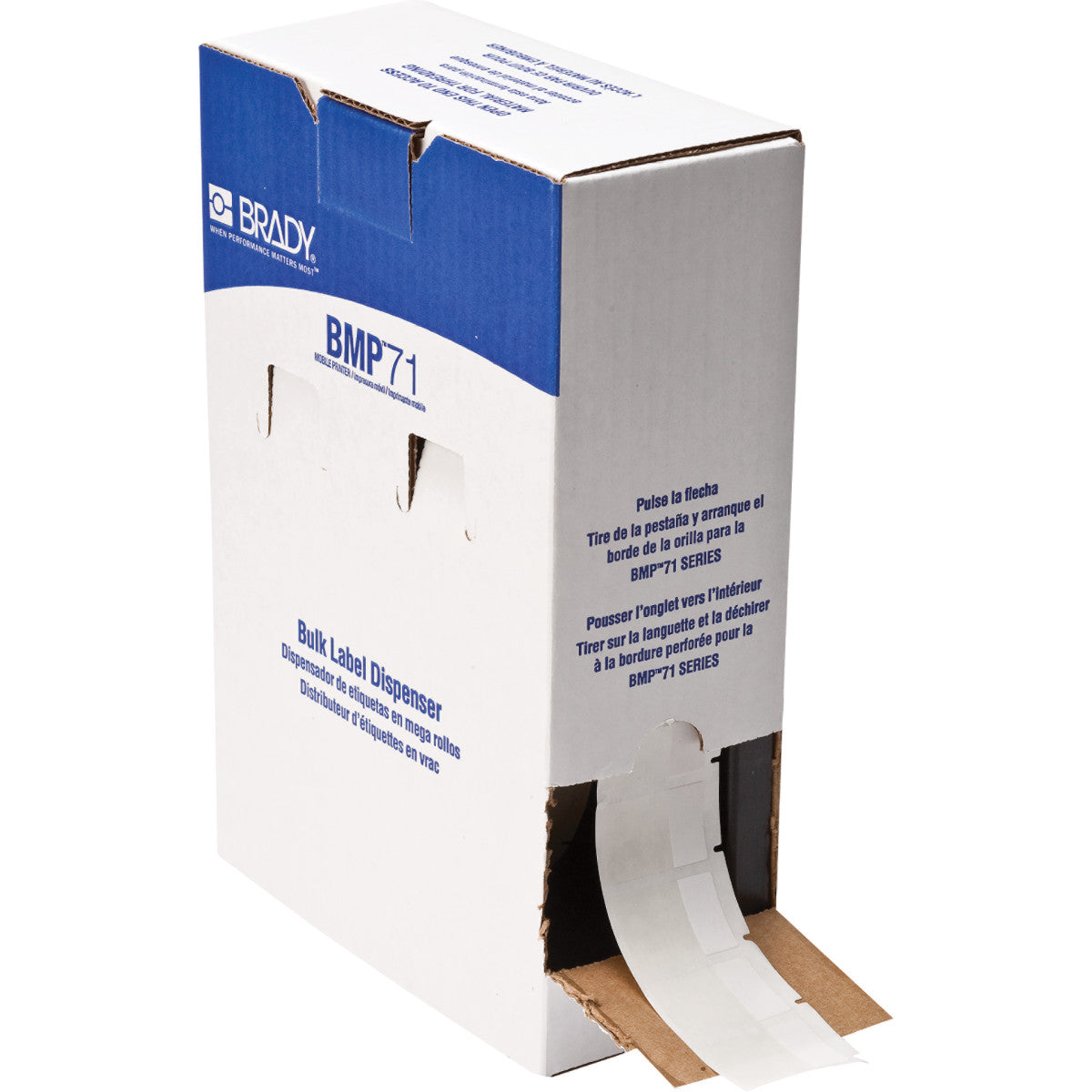 Brady BM-31-427 Self-Laminating Vinyl Wrap Around Labels for M610, M611, BMP61, M710 and BMP71 173452