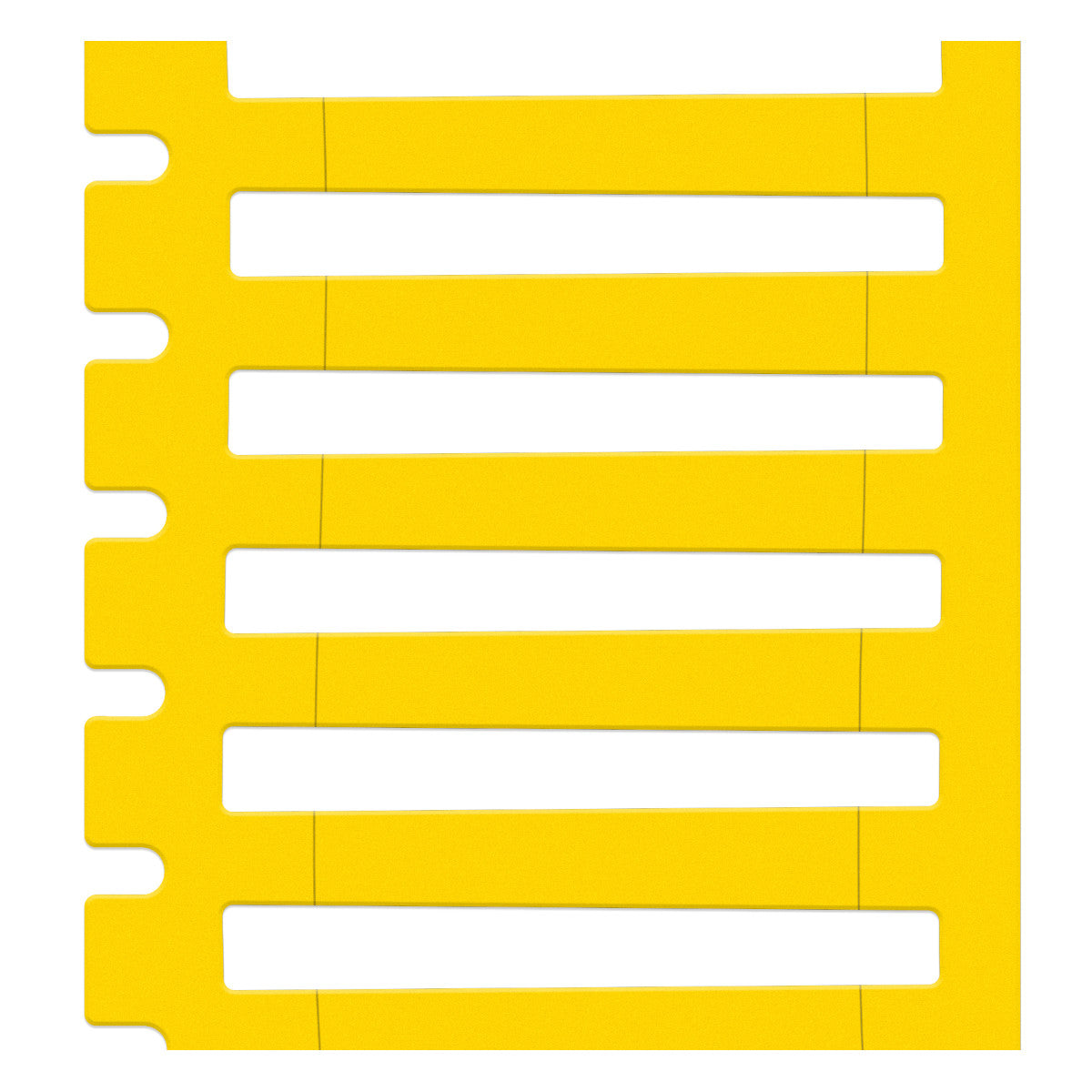 Brady BM71D-4-7696-YL Bulk Rigid Durasleeve Inserts For M611, Bmp61 And Bmp71 710885
