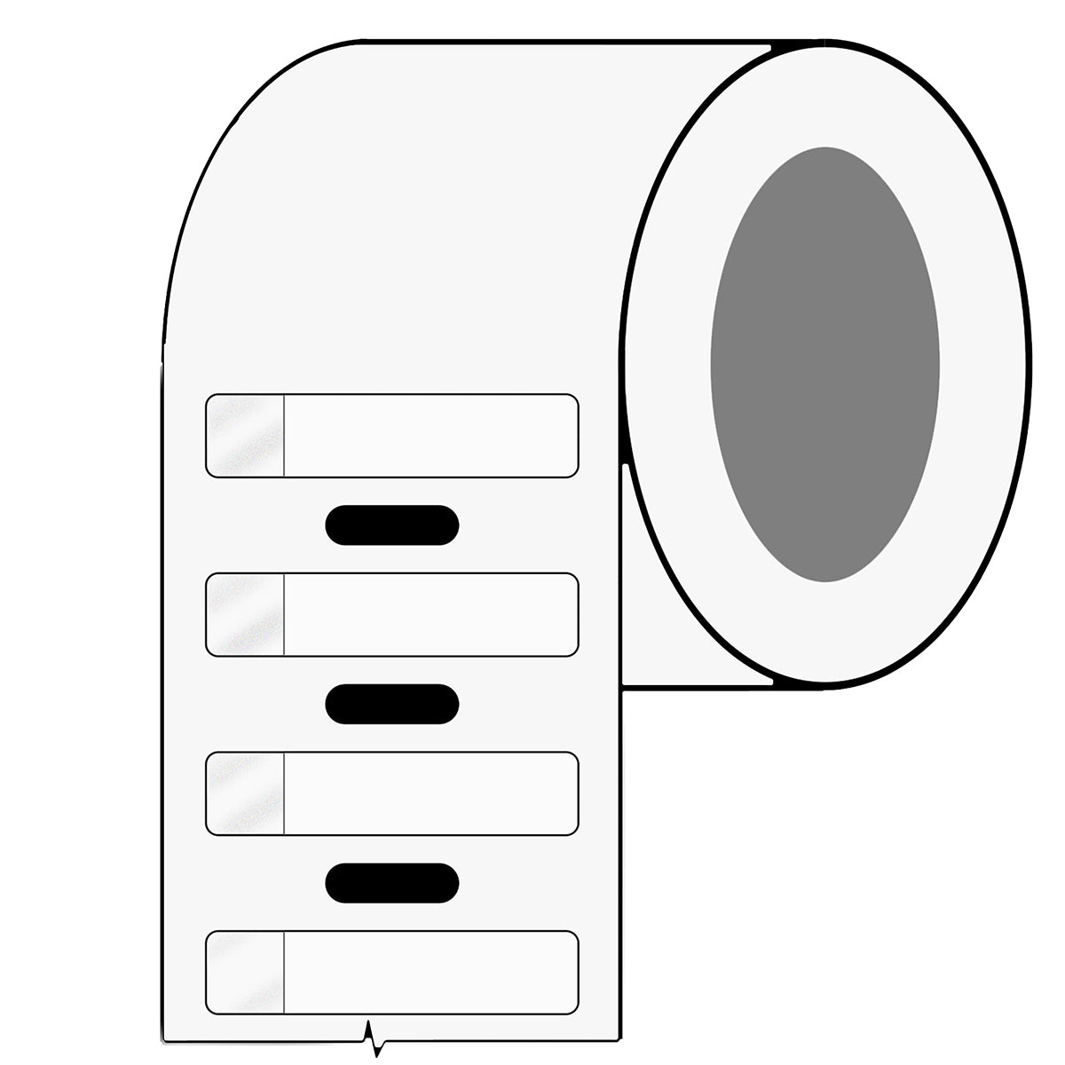 Brady BPT-632-461<TableFootnote></TableFootnote> Thermal Transfer Printable Labels 217089